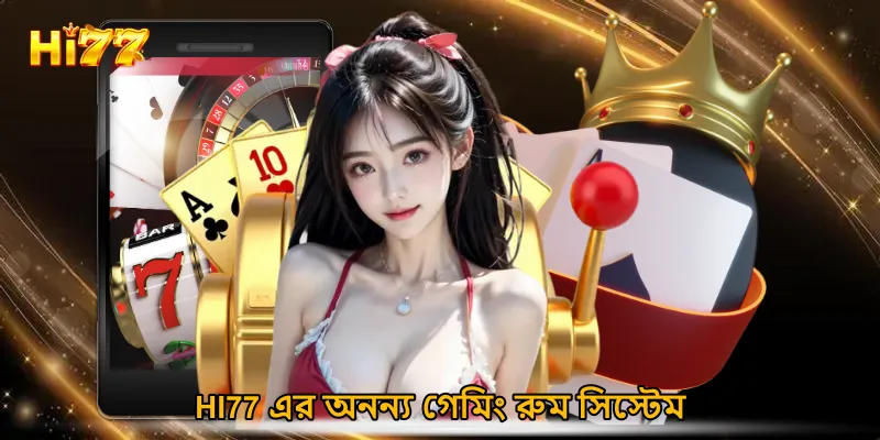 HI77 এর অনন্য গেমিং রুম সিস্টেম